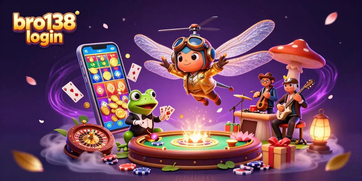 Experience exciting gaming at bro138 login with engaging casino elements and vibrant visuals.