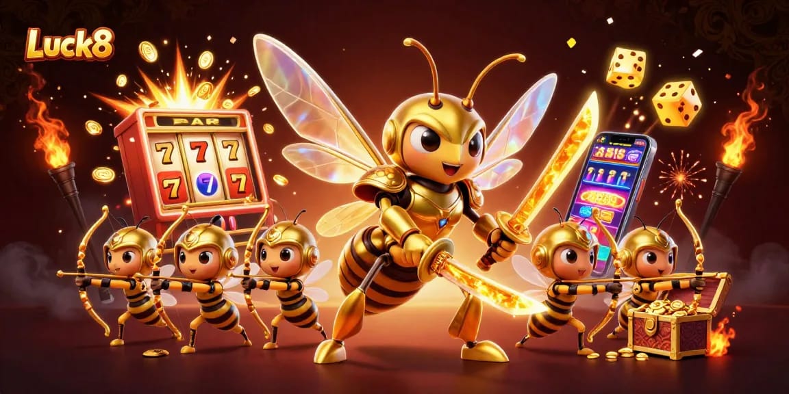 Experience the thrill of winning at Luck8 with vibrant, dynamic casino games and captivating characters.