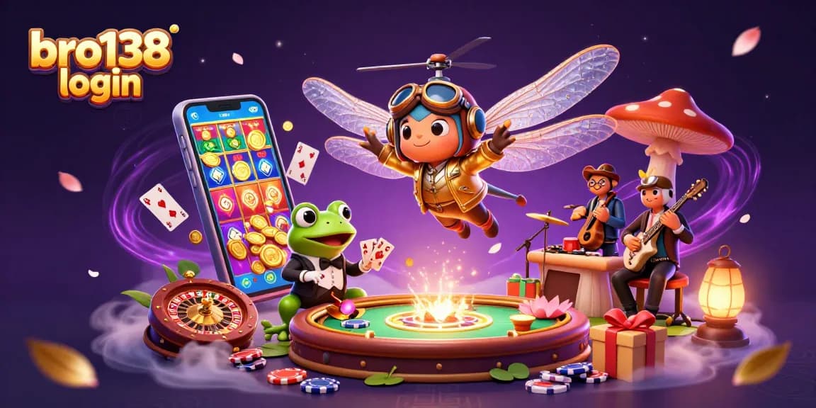 Experience exciting gaming at bro138 login with engaging casino elements and vibrant visuals.