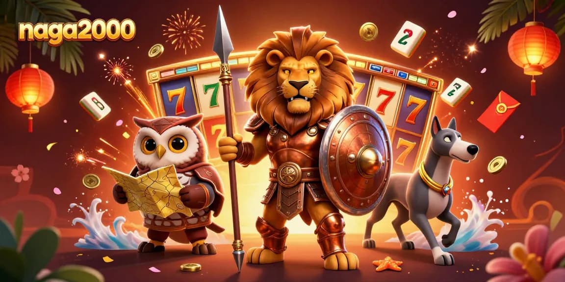 Naga2000 menghadirkan keseruan permainan slot dengan karakter unik dan elemen perjudian yang menarik.