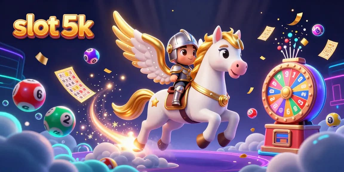 Experience the excitement of slot 5k with vibrant casino elements and immersive visuals.