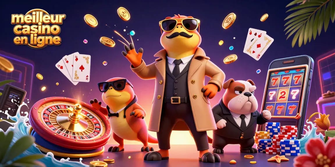 Jouez au meilleur casino en ligne avec des raptors déguisés, vibrant dans un monde de gains éclatants.
