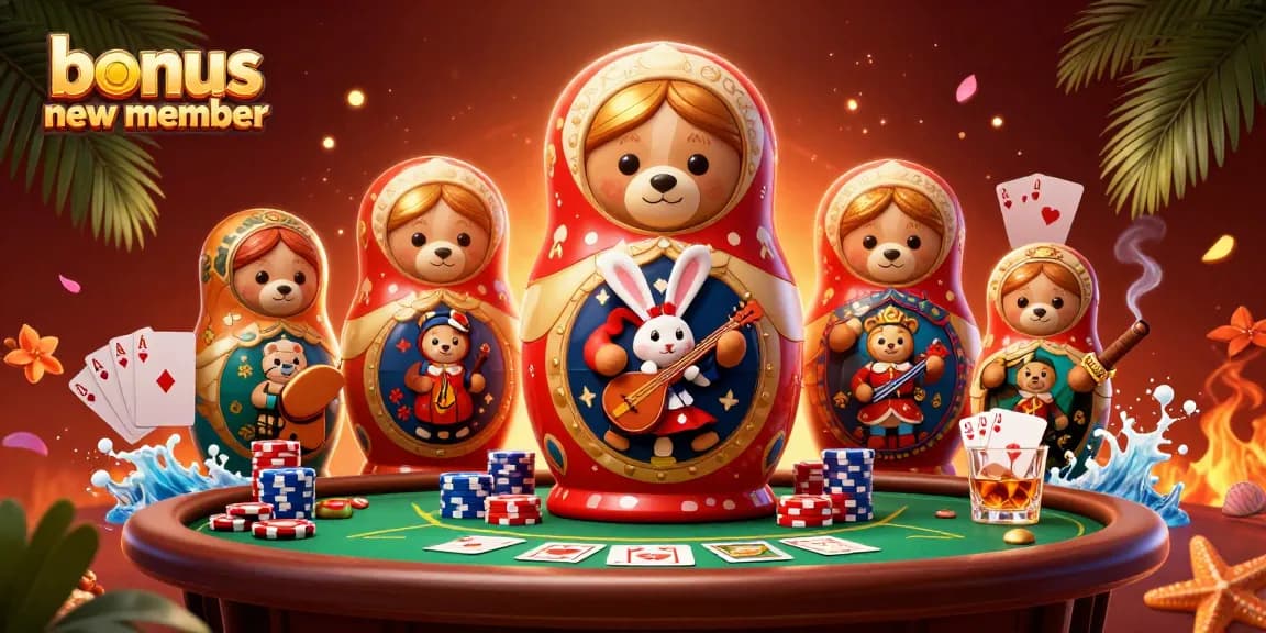 Join the excitement with the bonus new member offer while enjoying a lively casino scene.