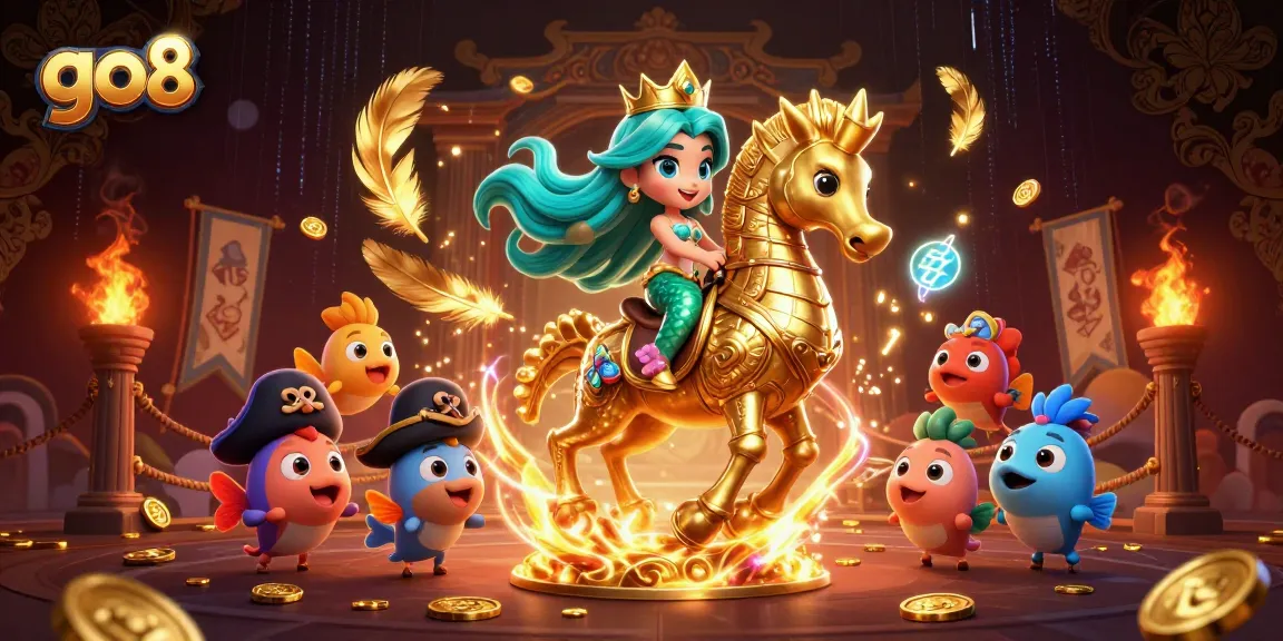 Win big at go8 with vibrant, dynamic gaming characters and elements in action.