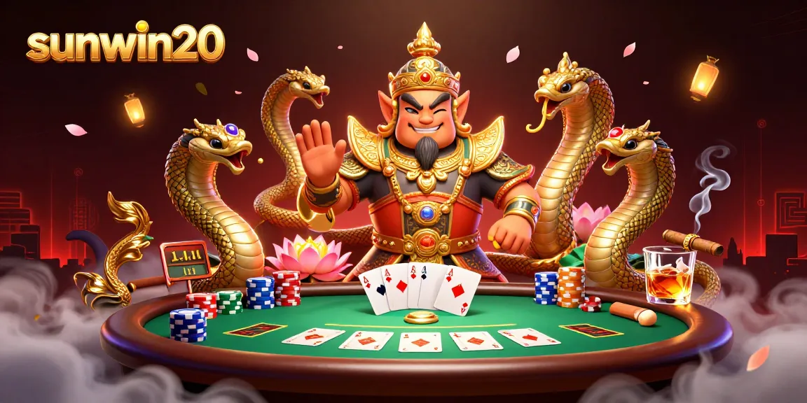Engage with sunwin20's thrilling poker action featuring vibrant characters and dynamic gameplay.
