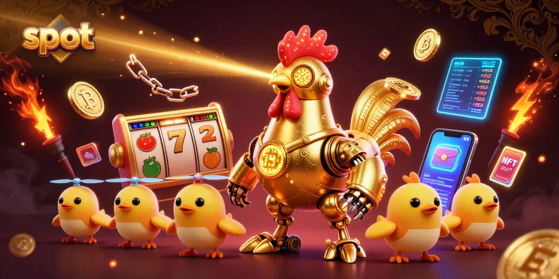 Menangkan slot gacor hari ini dengan tampilan berwarna-warni dan robot ayam emas di WSLOT888.