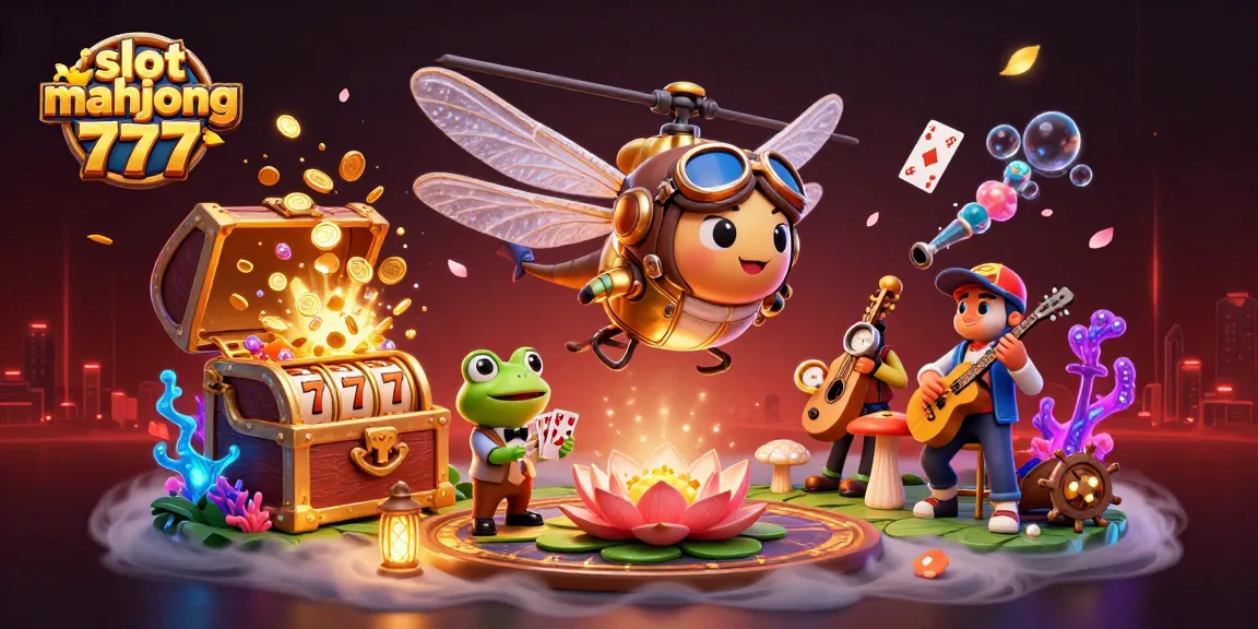 Win big at slot mahjong 777 with vivid characters and engaging casino elements.