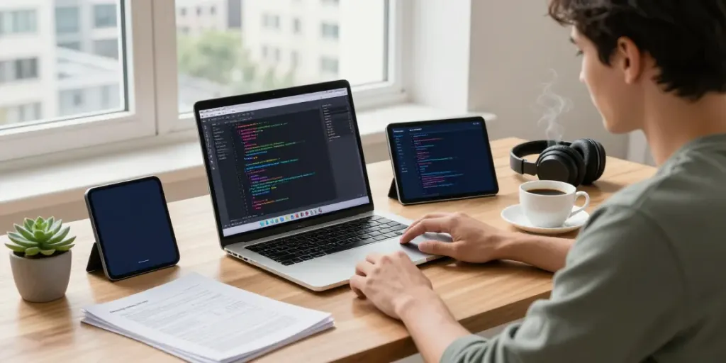 Explore free Android apps on h5.2113.net in a modern app development workspace