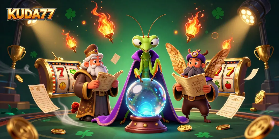 Menangkan jackpot di KUDA77 dengan ilustrasi menarik slot gacor yang penuh detail.