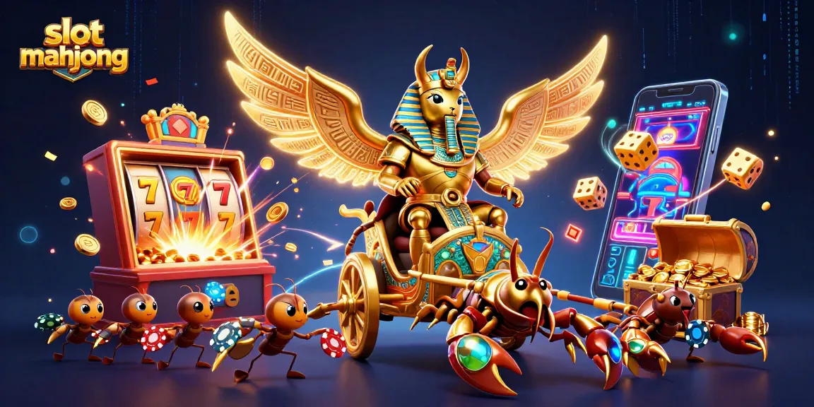 Spin slot mahjong reels to unveil exciting jackpots amid vibrant casino elements.
