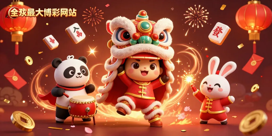 在全球最大博彩網站中,體驗熱鬧的舞獅表演,充滿活力的賭場遊戲氛圍。