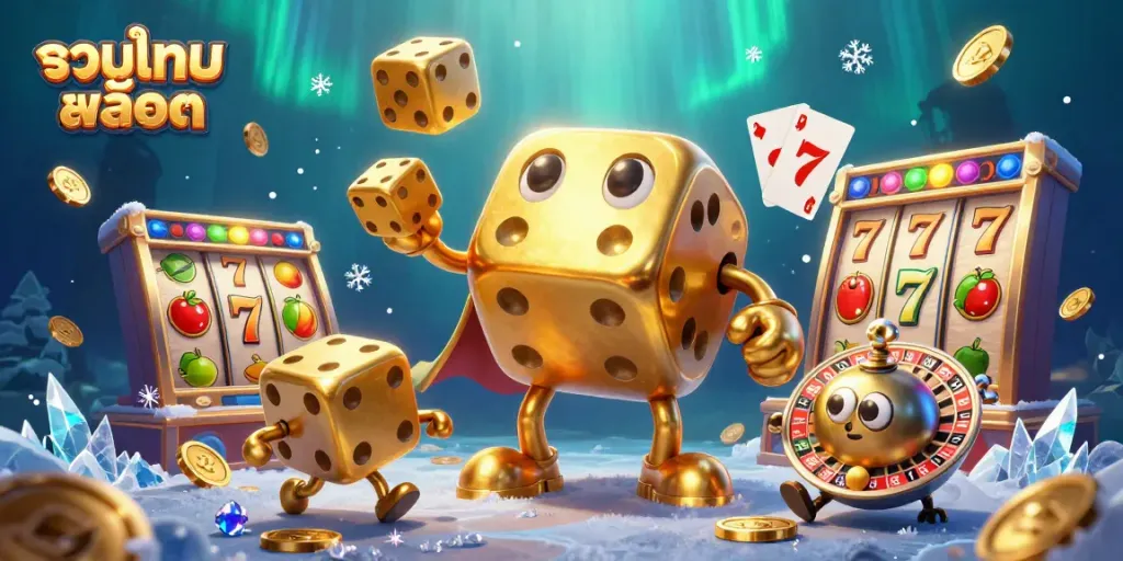 Unleash your luck with รวมเกมสล็อต featuring exciting slot games and dynamic golden dice!