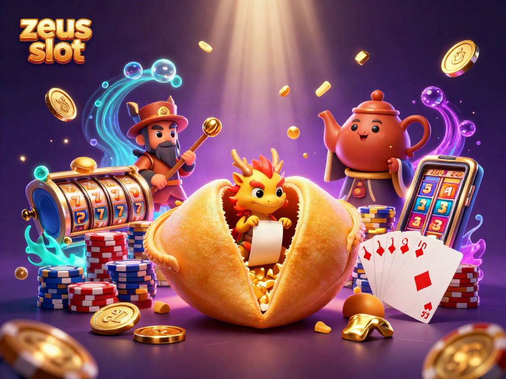 Engage with zeus slot featuring golden fortunes and animated gaming elements.