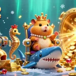Explorez les jeux de casino en ligne avec le roi hamster et ses trésors étincelants.