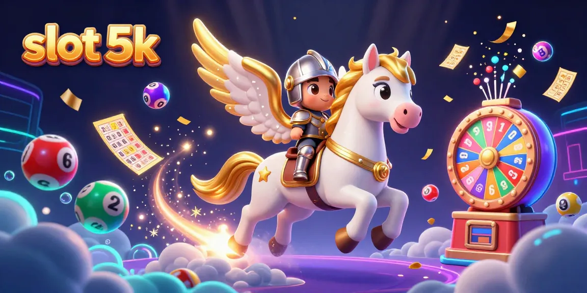 Experience the excitement of slot 5k with vibrant casino elements and immersive visuals.