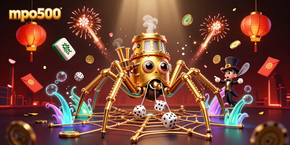 Engage with the mpo500 experience through a vibrant steampunk gaming theme.