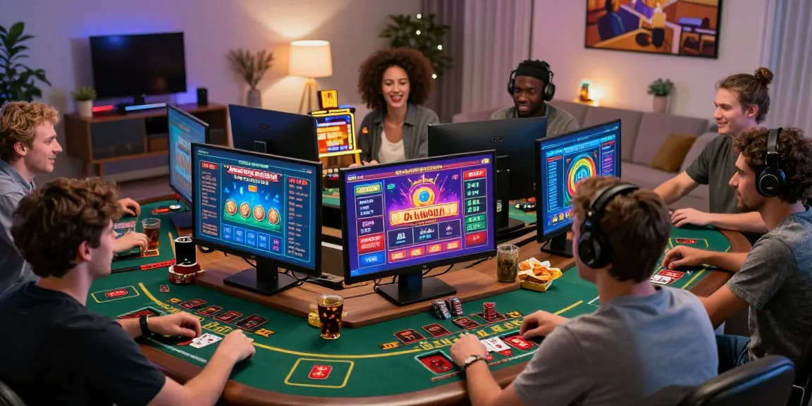 Immerse yourself in 鉅城娛樂's vibrant online gaming experience with players engaging in live dealer games and exciting slots.