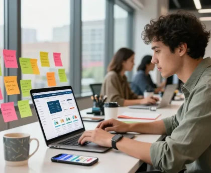 Get AI visibility on your website in a tech workspace with analytics and collaboration.