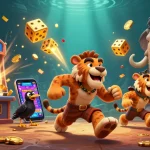 Experience thrilling wins with 789bet link mới at a vibrant prehistoric casino setting featuring exciting gaming elements.