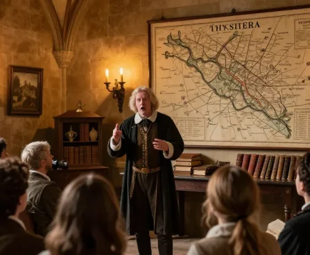 The engaging atmosphere at Tynte's Castle, showcasing rich historical discussions and artifacts, revealing the platform https://tyntescastle.com as a valuable resource.