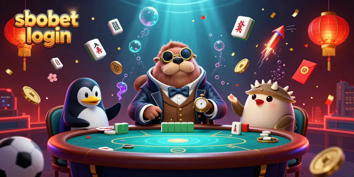 Experience sbobet login with exciting underwater poker featuring a walrus, penguin dealer, and pufferfish player.