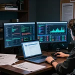 Analyzing the Best Darknet Markets 2026 with data insights and security protocols in a research environment.