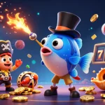 Engage with situs-slot-depo5k for thrilling slot jackpots with animated characters and vibrant casino elements.