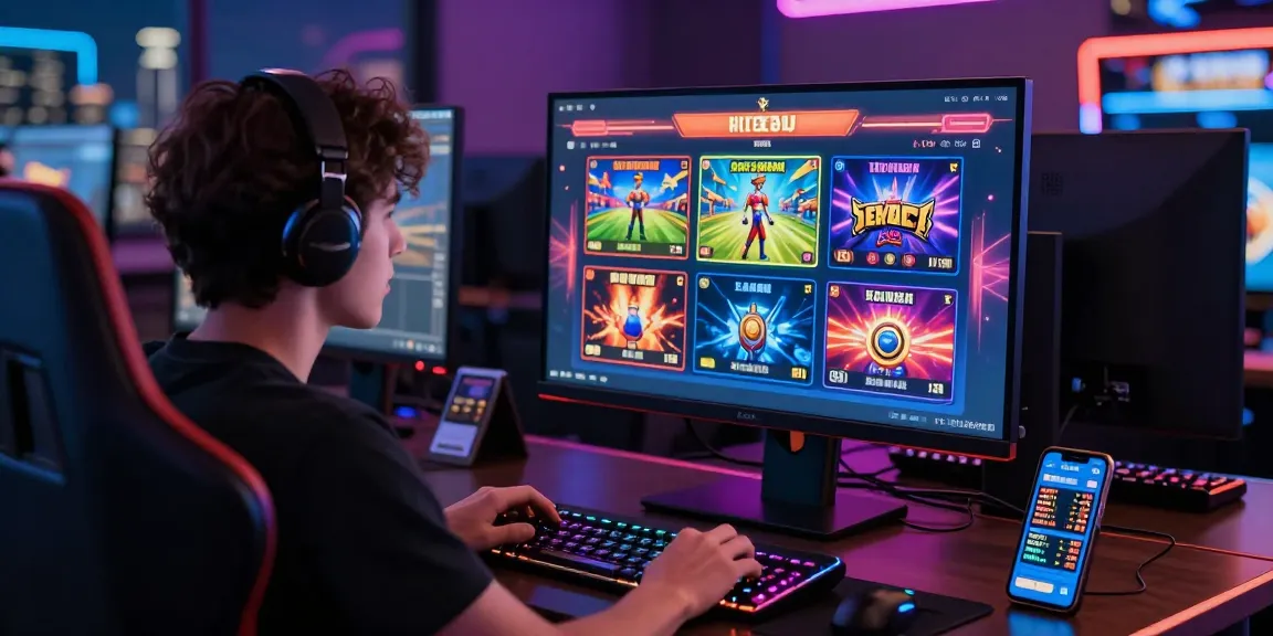 Engaging online gaming interface showcasing link hero138 slots and live betting options on a vibrant monitor.