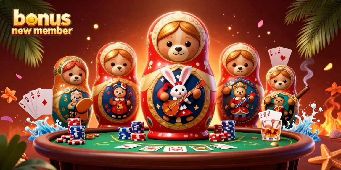 Join the excitement with the bonus new member offer while enjoying a lively casino scene.